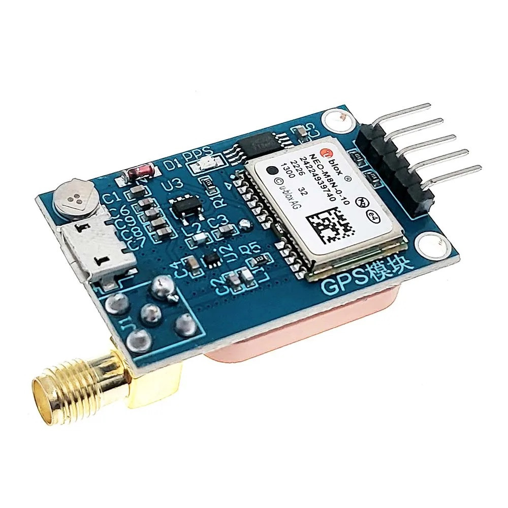 Модуль GPS на U-blox NEO-M8N з інтерфейсною платою та антеною, для Arduino, трекерів, дронів