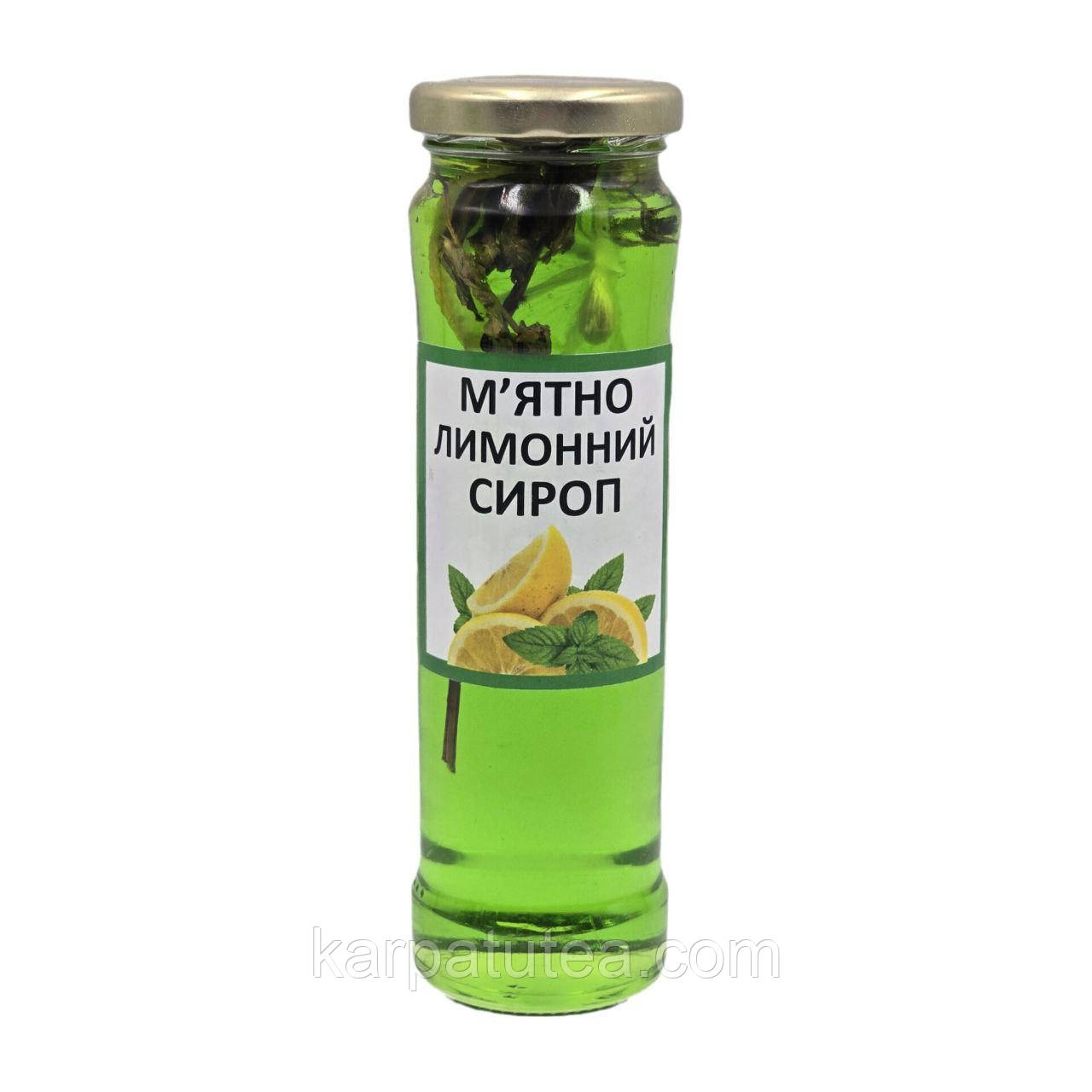 М’ятно-лимонний сироп, 212 мл