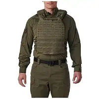 Тактический плитоносец 5.11 Tactical® "TacTec Plate Carrier" цвет Ranger Green, модульный, боевой, оригинал