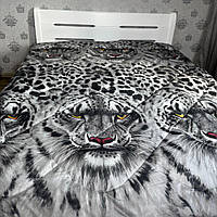 Ковдра силіконова демісезонна євро 200х220 см бязь, щільність 350 г/м²