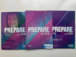 Комплект Prepare for Ukraine НУШ 6 Student's Book + WorkBook + Grammar (оригінал)