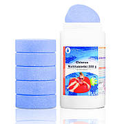 CHLOROX BLUE TABS багатофункціональні таблетки для басейну 5шт 1кг (таблетка 200г)