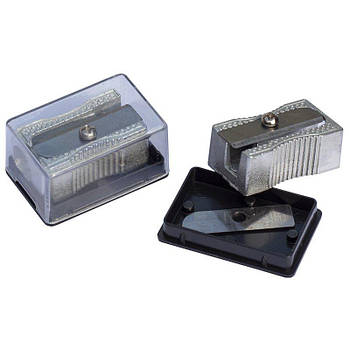 Точилка для олівців металева із запасним лезом 4810N G-Rich