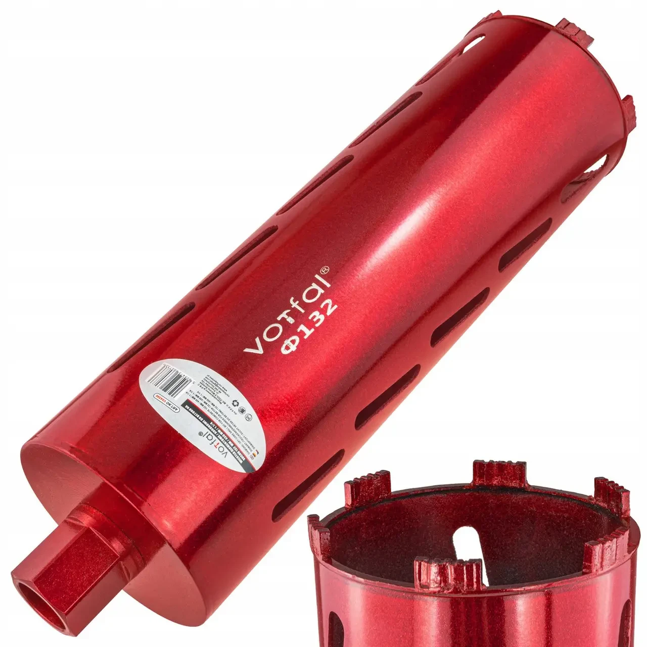 Коронка алмазна по бетону на сухо 132*450 STONER V04590