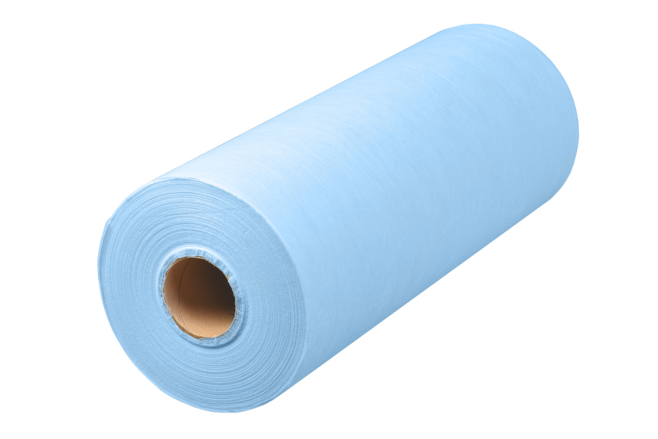 Покриття, одноразові простирадла в рулоні 0,6х500 м з спанбонду, фото 1