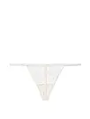 Трусики Victoria's Secret Victoria's Secret Lace V-String Panty Мереживні cтрінги, Білі М, фото 2
