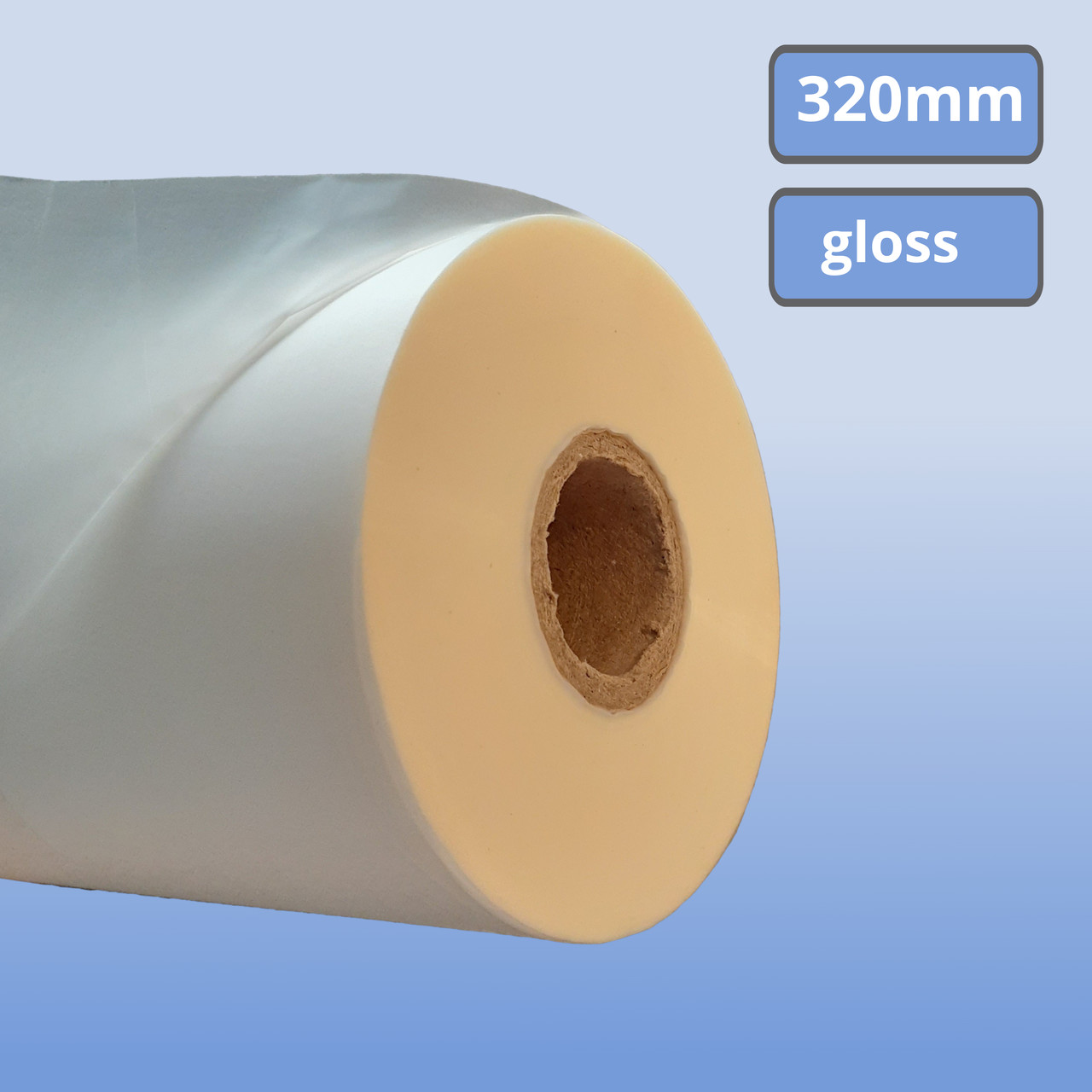 Плівка для ламінації 320 мм х 200 м рулон глянсова 0114GLOSS