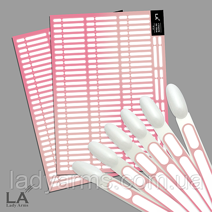 007 ОВАЛ градієнт наліпки, фото 1