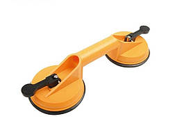 Присоска вакуумна Tolsen, подвійна овий корпус, діаметр 11.5мм, 50кг (62662)