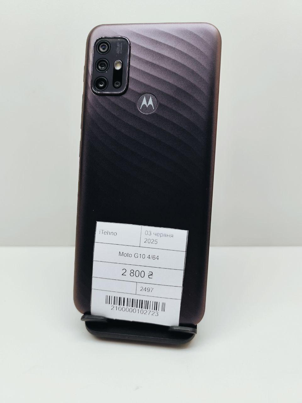 Б/в MOTOROLA  Moto G10 4/64Gb