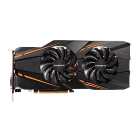 Відеокарта GeForce GTX 1070 8GB Gigabyte WindForce rev. 1.0 (GV-N1070WF2-8GD) Б/В