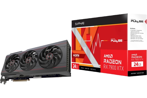 Відеокарта AMD Radeon RX 7900 XTX 24GB Sapphire Pulse (11322-02)