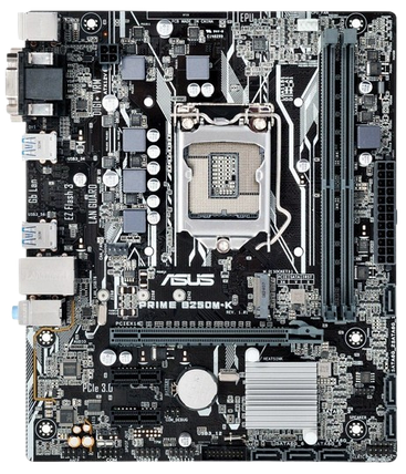 Материнська плата Asus B250M-K Prime LGA 1151v1 (PRIME B250M-K) Б/В, фото 1