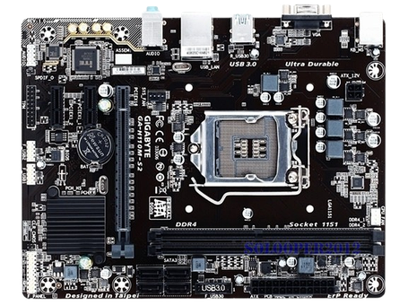 Материнська плата Gigabyte GA-H110M-S2 LGA 1151v1 (GA-H110M-S2) Б/В, фото 2