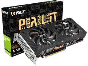 Відеокарта GeForce GTX 1660 Super 6GB Palit GP OC (NE6166SS18J9-1160A-1) Б/В