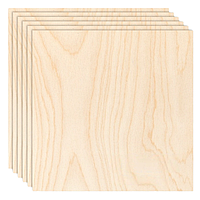 Фанера Bambu Lab Birch Plywood шліфована, 300*300*3мм, 6 штук (YA002)