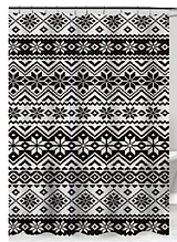 Шторка для ванної силіконова 180x180 см Ethnic Cortina 81077
