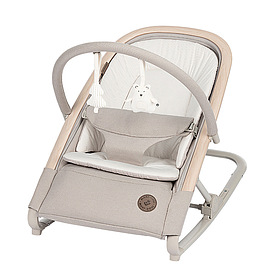 Заколисуючий центр-гойдалка шезлонг Maxi-Cosi Kori Classic Beige ECO Бежевий
