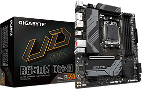 Материнська плата Gigabyte B650M DS3H Socket AM5 (B650M DS3H) Б/В