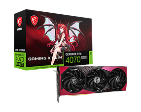 Відеокарта GeForce RTX 4070 Super 12GB MSI Gaming X Slim MLG (RTX 4070 SUPER 12G GAMING X SLIM MLG)