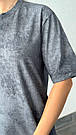 Сукня СПОРТИВНА ЛІТНЯ ТРИКОТАЖ р.42-52 ГРАФІТ HARISMA 505, фото 3