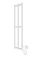 Рушникосушка Hygge Family електрична Slim, 1170х250х80мм, таймер-регулятор, білий матовий (3.164.045798.WM)