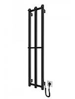 Рушникосушка Hygge Family електрична Slim, 1170х250х80мм, таймер-регулятор, чорний матовий (3.164.045613.BM)