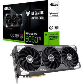 Відеокарта GeForce RTX 5060 Ti 16GB Asus TUF Gaming OC (TUF-RTX5060TI-O16G-GAMING)