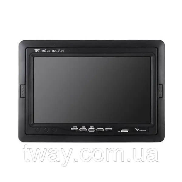 Монітор для камери заднього огляду 7 чорний, фото 1