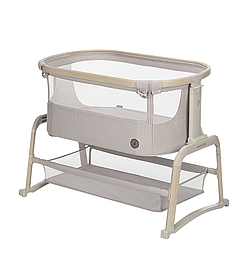 Ліжечко приставне дитяче Maxi-Cosi Iora Air Classic Beige Eco Бежеве