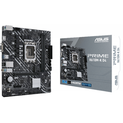 Материнська плата Asus H610M-K Prime LGA 1700 (PRIME H610M-K), фото 1