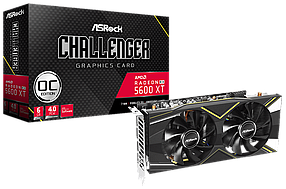 Відеокарта AMD Radeon RX 5600 XT 6GB ASRock Challenger D OC (RX5600XT CLD 6GO) Б/В