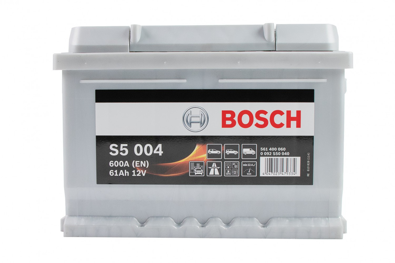 Акумулятор Bosch 12V 61AH 600A R+ S5 242*175*175 мм B13 (946829), фото 1