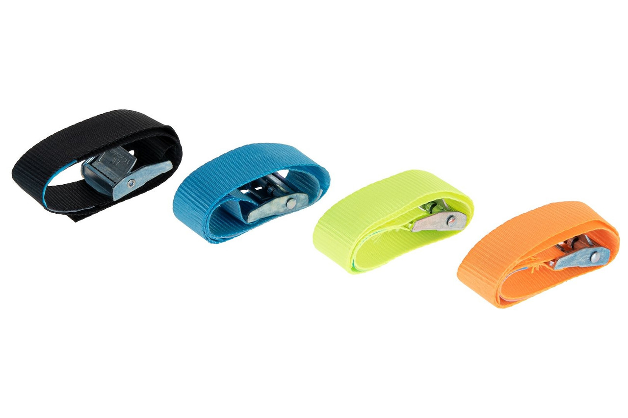 Стяжний ремінь 25 мм x 0.5 м 500 кг 16 шт geko g03951, ремінь для кріплення вантажу, стропа для причепа, фото 1