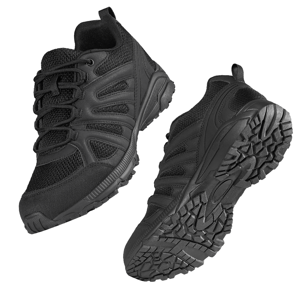 Тактичні кросівки Tracker Чорні — міцність, комфорт, надійність, фото 1