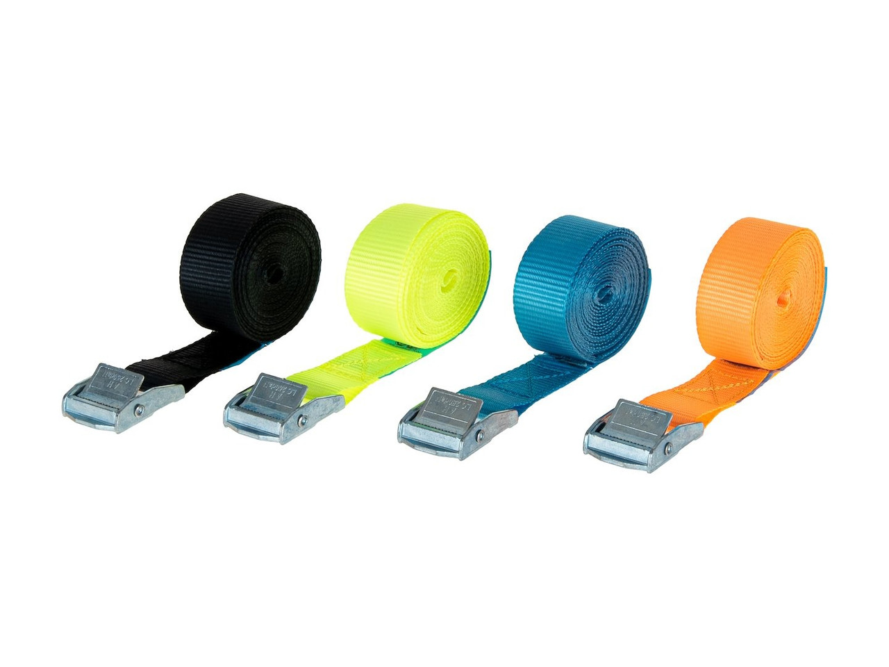 Стяжний ремінь 25 мм x 4 м 500 кг 16 шт geko g03954, ремінь для кріплення вантажу, стропа для причепа, фото 1