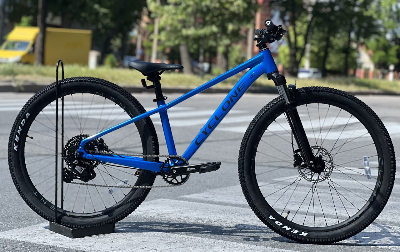 Велосипед гірський спортивний 26" CYCLONE RX синій на зріст 135 - 155 см