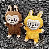 Іграшка Лабубу The Monsters Labubu М'яка плюшева іграшка Розмір 37 см Yellow, фото 3