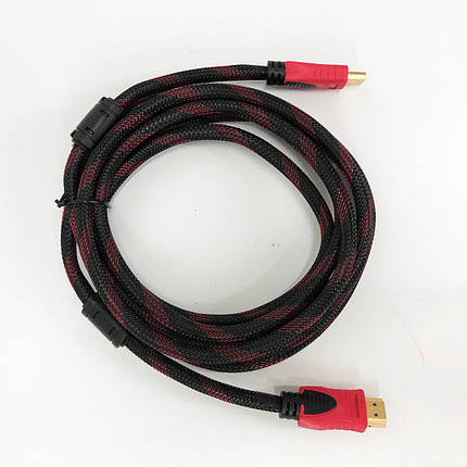 Кабель Hdmi/Hdmi посилений в обмотуванні 3 м, фото 1