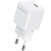 Адаптер Choetech PD5010 mini White PD20W GAN USB-C {99-1-piho}