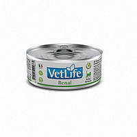 Вологий корм Farmina Vet Life Renal для кішок, для підтримки функції нирок, 85 г, оригінал
