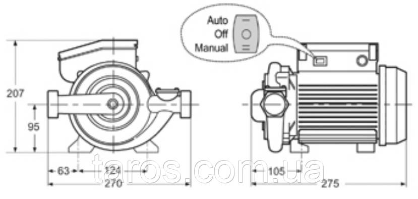 Насос WILO-PB 400EA - фото 3 - id-p449169763