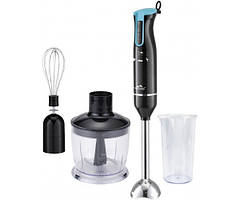 Заглибний блендер Monte MT-1905T 700 Вт Чорний/блакитний
