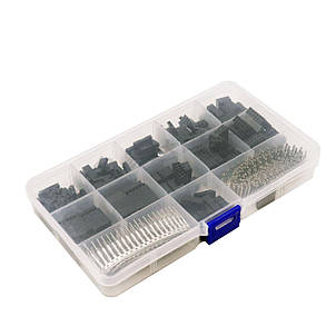 Набір Dupont роз'ємів (мама і тато), 18-26awg, 250В, 3A, 620 шт, фото 4