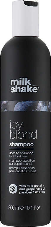 Шампунь для світлих і платинових блондинок Milk Shake Icy Blond Shampoo, 300 мл (8032274147282)