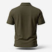 Чоловіча футболка поло Stone Island хакі — вільний крій, преміум трикотаж лакоста, Туреччина, фото 2