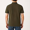 Чоловіча футболка поло Stone Island хакі — вільний крій, преміум трикотаж лакоста, Туреччина, фото 5