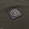 Чоловіча футболка поло Stone Island хакі — вільний крій, преміум трикотаж лакоста, Туреччина, фото 8