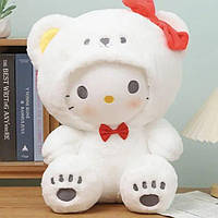 Плюшева іграшка Хеллоу Кітті в костюмі ведмедика — Sanrio Smiles
