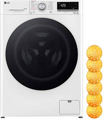 Прально-сушильна машина LG F2V3FG0W